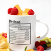 Retired Nutritional Facts Mug